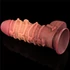 Kép 8/12 - 9.5'' Dual layered Platinum Silicone Cock with Rope