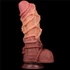 Kép 7/13 - 10.5'' Dual layered Platinum Silicone Cock with Rope