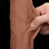 Kép 11/15 - 11.5'' King Sized Sliding Skin Dual Layer Dong Brown