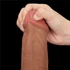 Kép 3/15 - 11.5'' King Sized Sliding Skin Dual Layer Dong Brown