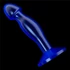 Kép 2/7 - Flawless Clear Prostate Plug 6.5'' Blue