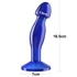 Kép 7/7 - Flawless Clear Prostate Plug 6.5'' Blue