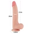Kép 4/12 - 8.5'' Sliding Skin Dual Layer Dong Flesh I