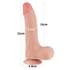 Kép 4/12 - 8.5'' Sliding Skin Dual Layer Dong Flesh II