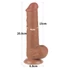 Kép 5/13 - 8'' Sliding Skin Dual Layer Dong Brown III