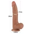 Kép 5/13 - 8.5'' Sliding Skin Dual Layer Dong Brown I