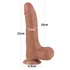Kép 5/13 - 8.5'' Sliding Skin Dual Layer Dong Brown II