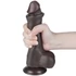 Kép 12/13 - 8'' Sliding Skin Dual Layer Dong Black I