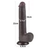 Kép 5/13 - 9'' Sliding Skin Dual Layer Dong Black