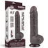 Kép 1/13 - 9.5'' Sliding Skin Dual Layer Dong Black