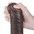 Kép 11/13 - 9.5'' Sliding Skin Dual Layer Dong Black