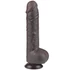 Kép 6/13 - 9.5'' Sliding Skin Dual Layer Dong Black