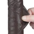Kép 10/13 - 9.5'' Sliding Skin Dual Layer Dong Black