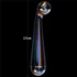 Kép 4/8 - Twilight Gleam Glass Dildo- Alluring Arc