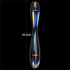 Kép 8/8 - Twilight Gleam Glass Dildo- Double Delight