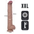 Kép 16/16 - 14.5'' Dual Layered Bendable Silicone Cock XXL(Flesh)