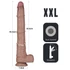 Kép 17/17 - 16'' Dual Layered Bendable Silicone Cock XXL(Flesh)
