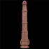 Kép 5/17 - 16'' Dual Layered Bendable Silicone Cock XXL(Flesh)