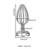 Kép 7/11 - Stainless Anal Plug M