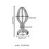 Kép 7/11 - Stainless Anal Plug S