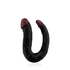 Kép 2/2 - HOODLUM 16" U-SHAPED DONG BLACK