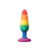 Kép 2/2 - Colours - Pride Edition - Pleasure Plug - Small -Rainbow