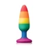 Kép 2/2 - Colours - Pride Edition - Pleasure Plug - Medium -Rainbow