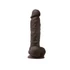 Kép 2/2 - Colours - Pleasures - Vibrating - 5" Dildo - Dark Brown