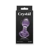 Kép 1/5 - Crystal - Flower - Purple