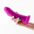 Kép 4/4 - Colours - Dual Density - 7" Girth Dildo - Purple