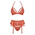Kép 3/5 - 838-SEG-3 set 3-pcs red  S/M
