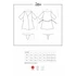Kép 2/2 - Satinia robe black L/XL