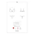 Kép 7/7 - Tulia 2 pcs set cupless L/XL