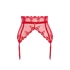 Kép 5/7 - Lonesia garter belt red  S/M