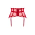Kép 6/7 - Lonesia garter belt red  S/M