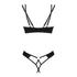 Kép 8/9 - Nesari 2-pcs crotchless set XL/2XL