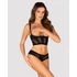 Kép 1/9 - Chic Amoria 2-pcs crotchless set  M/L