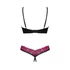 Kép 8/9 - Rosenty 2-pcs crotchless set   XS/S