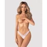 Kép 1/7 - Arrowel White crotchless thong L/XL