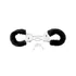 Kép 3/4 - Beginner's Furry Cuffs  Black