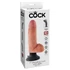 Kép 1/7 - 7" Vibrating Cock with Balls  Light