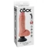 Kép 1/7 - 8" Vibrating Cock with Balls  Light