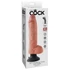 Kép 1/7 - 10" Vibrating Cock with Balls  Light