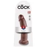 Kép 1/5 - 9" Cock  Brown