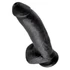 Kép 4/5 - 9" Cock with Balls  Black
