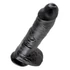 Kép 4/5 - 10" Cock with Balls  Black