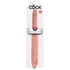 Kép 1/3 - 16" Tapered Double Dildo  Light