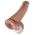 Kép 5/5 - 15" Cock with Balls  Tan