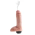 Kép 2/8 - 8" Squirting Cock with Balls  Light