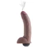 Kép 2/7 - 9" Squirting Cock with Balls Brown
